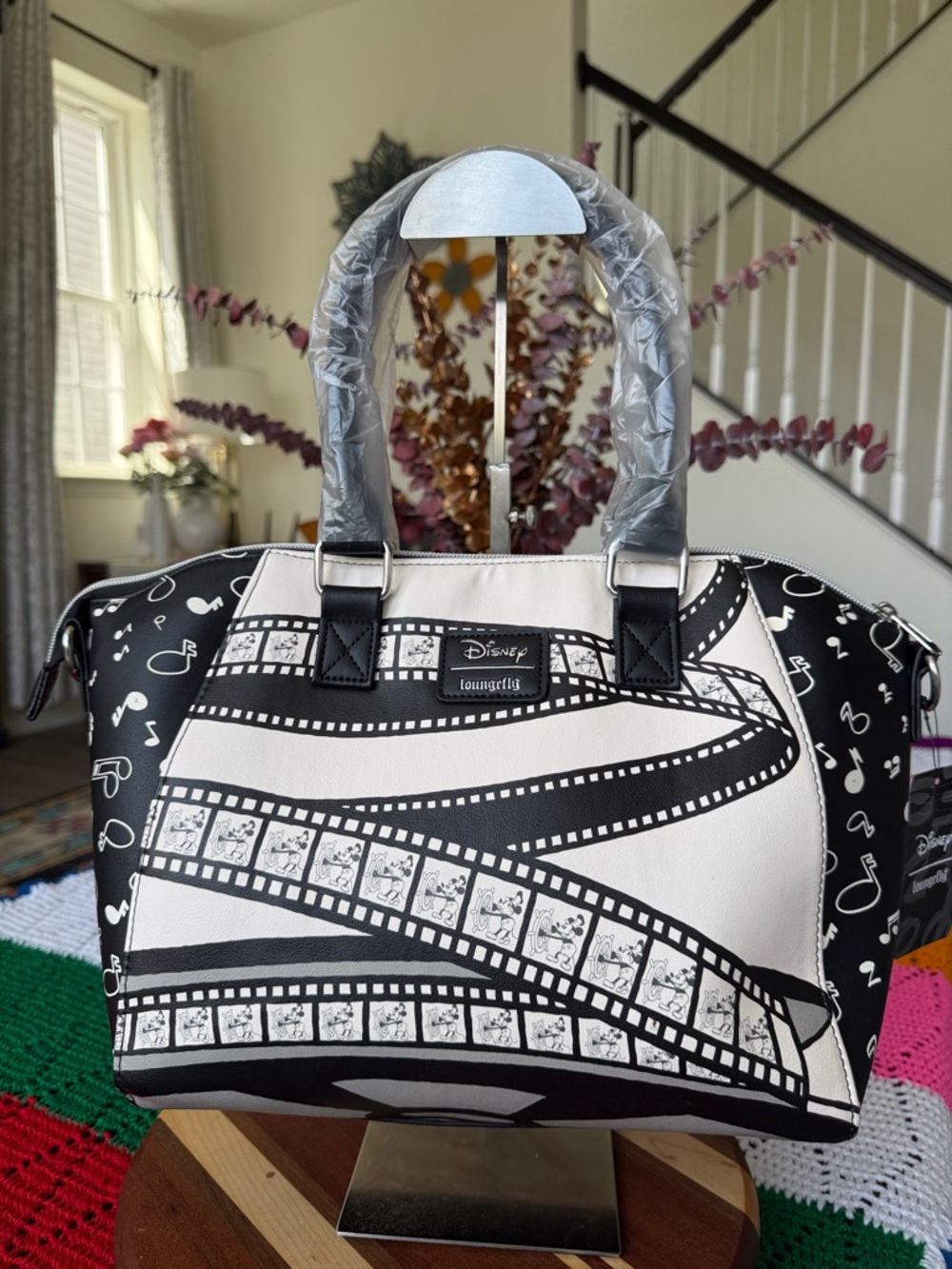 Disney Loungefly 4steamboat Willie Satchel